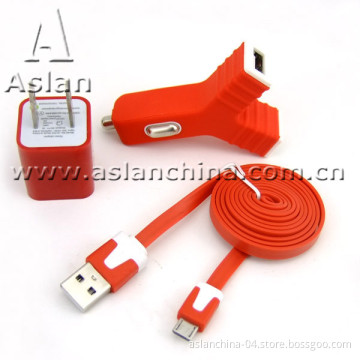 Stylish Cheap for Samsung Double USB Car Charger Kit USA Charger Professional Manufacturer and Exporter (AK-060)